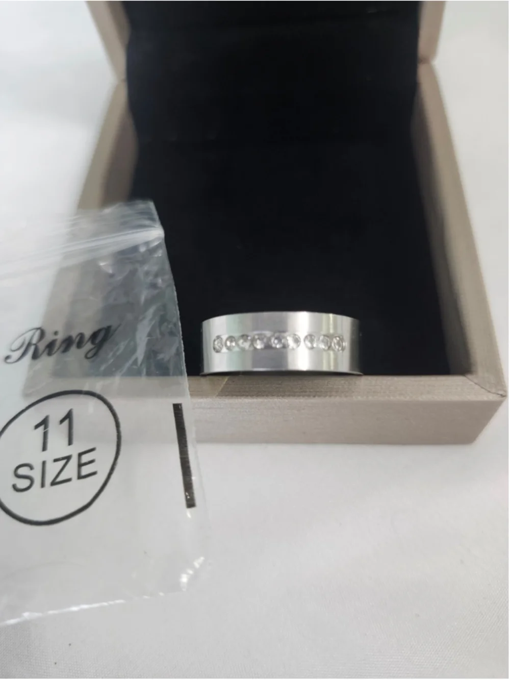 Men's Titanium Ring Size 11
